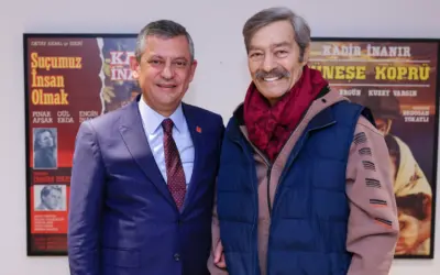 CHP lideri Özel’den Kadir İnanır’a ziyaret