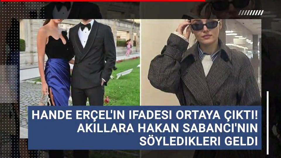 Hande Erçel’in ifadesi ortaya çıktı!